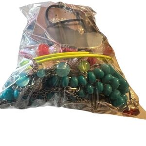 Jewelry Grab Bag for crafting and some wearable 1 pound 4 ounces